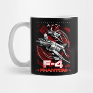 F4 Phantom Us Air Force Fighterjet Mug